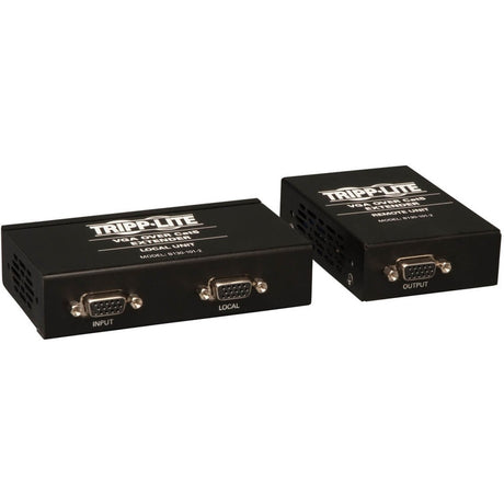Tripp Lite by Eaton VGA over Cat5/6 Extender Kit, Box-Style Transmitter/Receiver for Video, Up to 1000 ft. (305 m), TAA — B130-101-2