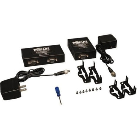Tripp Lite by Eaton VGA over Cat5/6 Extender Kit, Box-Style Transmitter/Receiver for Video, Up to 1000 ft. (305 m), TAA — B130-101-2