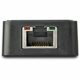 StarTech.com USB 3.0 to Gigabit Ethernet Adapter NIC w/ USB Port - Black — USB31000SPTB