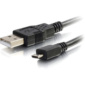 C2G 1ft USB Cable - USB Cable - USB A to USB Micro B - M/M — 27423