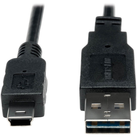 Eaton Tripp Lite Series Universal Reversible USB 2.0 Converter Adapter Cable (Reversible A to 5Pin Mini B M/M), 3 ft. (0.91 m) — UR030-003