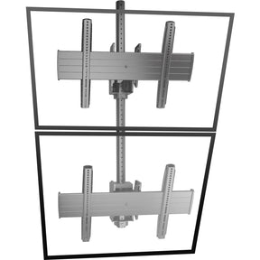 Chief Fusion Large Multi-Display Ceiling Mount - 1x2 - For displays 40-55" — LCM1X2U