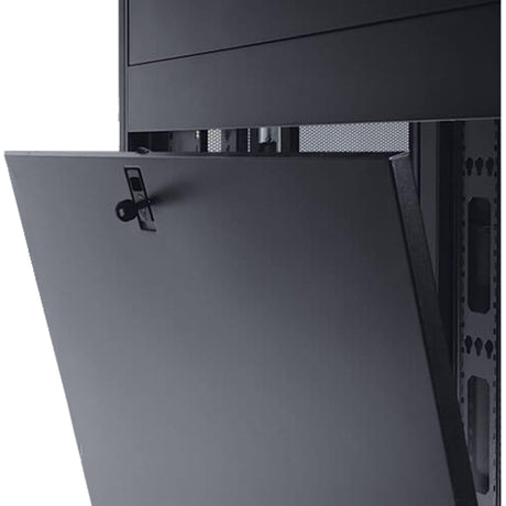 Tripp Lite by Eaton 48U SmartRack DEEP Premium Enclosure includes doors and side panels — SR48UBDP