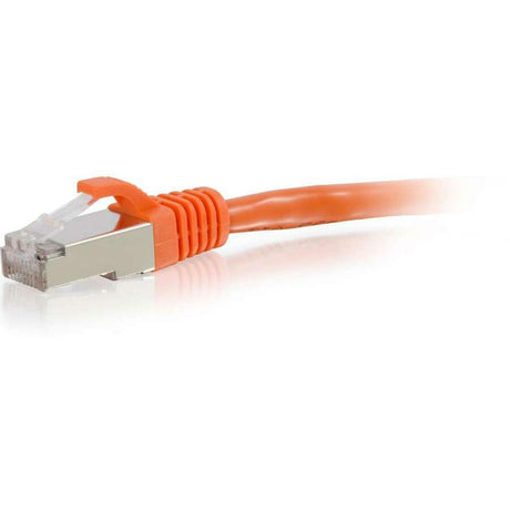 C2G-5ft Cat6 Snagless Shielded (STP) Network Patch Cable - Orange — 00880
