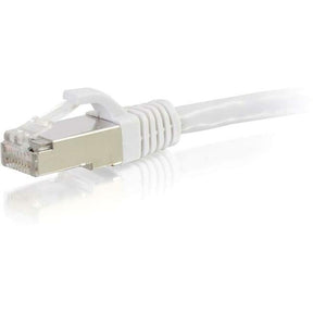 C2G-3ft Cat6 Snagless Shielded (STP) Network Patch Cable - White — 00916