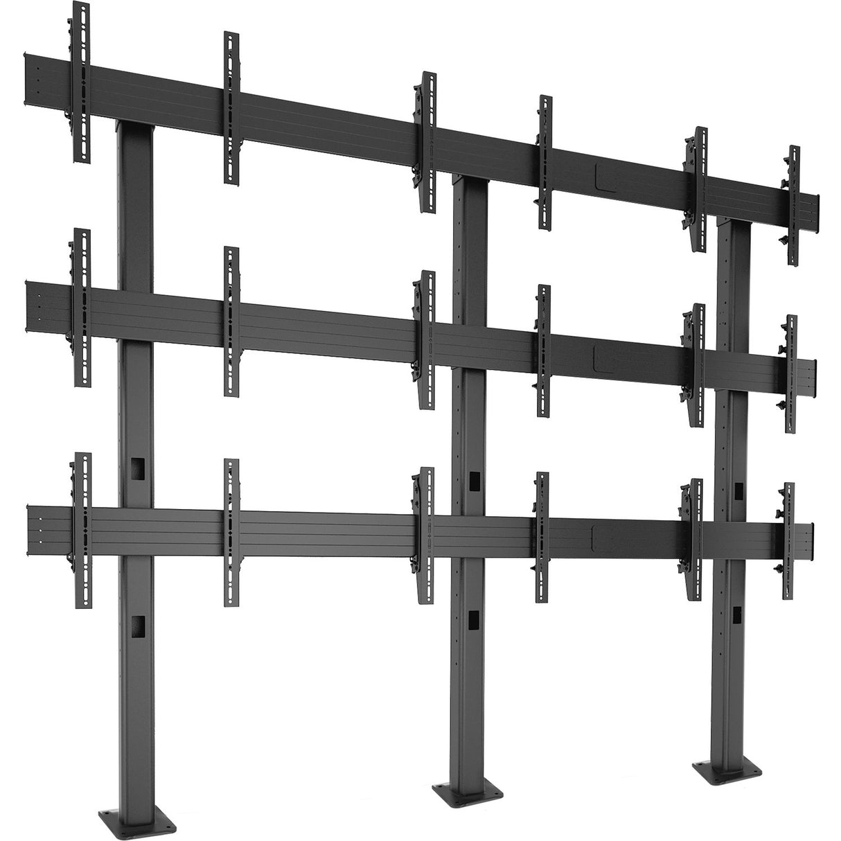 Chief FUSION LBM3X3U Floor Mount for Flat Panel Display - Black — LBM3X3U