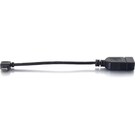 C2G 6in OTG Adapter Cable - USB Mobile Adapter - USB Micro B to A - M/F — 27320