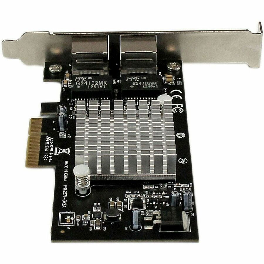 StarTech.com Dual Port PCI Express (PCIe x4) Gigabit Ethernet Server Adapter Network Card - Intel i350 NIC — ST2000SPEXI