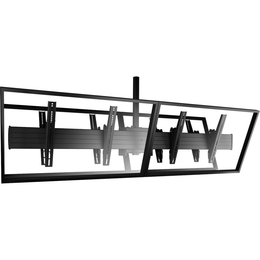 Chief FUSION LCB2X1U Ceiling Mount for Menu Board - Black — LCB2X1U