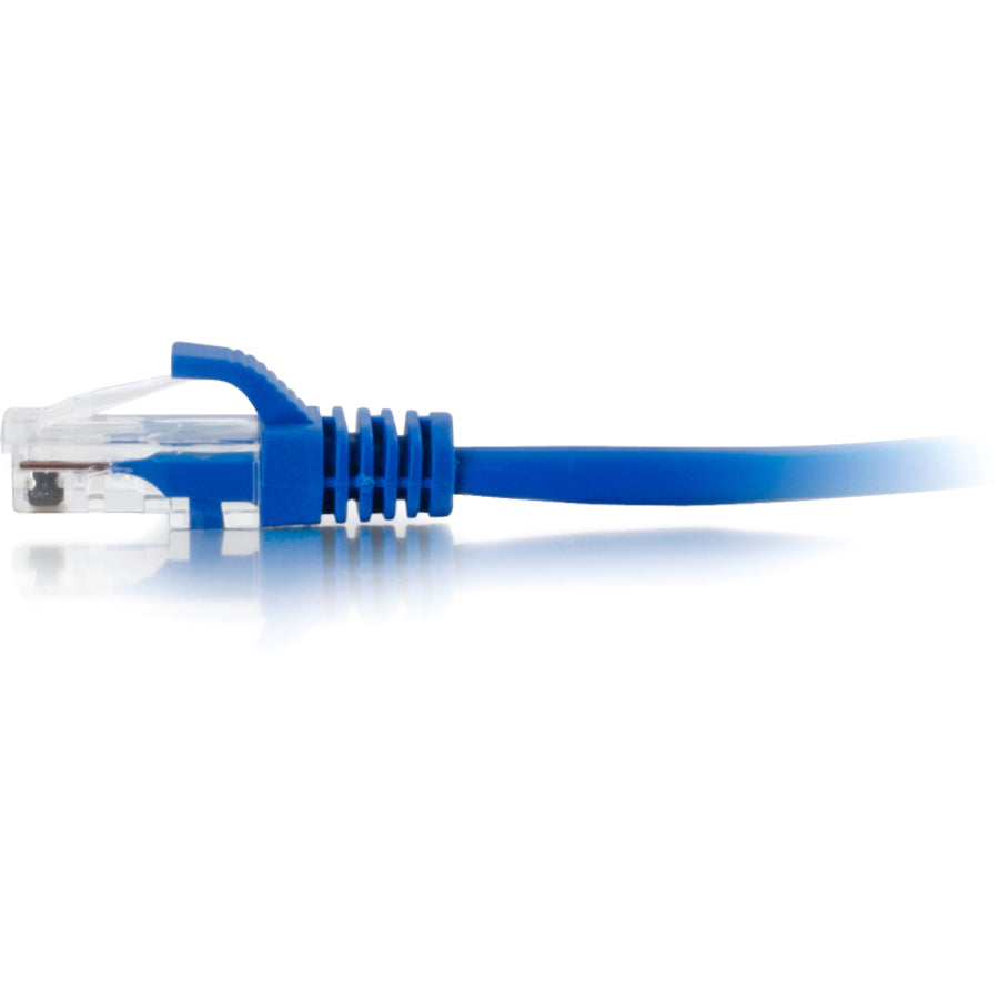 C2G 6in Cat5e Ethernet Cable - Snagless Unshielded (UTP) - Blue — 00932