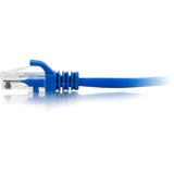 C2G 6in Cat5e Ethernet Cable - Snagless Unshielded (UTP) - Blue — 00932