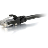 C2G 6in Cat6 Ethernet Cable - Snagless Unshielded (UTP) - Black — 00953
