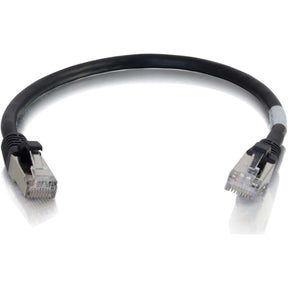 C2G 6in Cat6 Snagless Shielded (STP) Network Patch Cable - Black — 00981