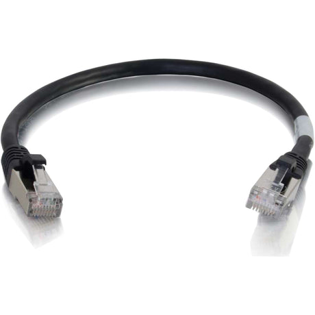 C2G 6in Cat6 Snagless Shielded (STP) Network Patch Cable - Black — 00981