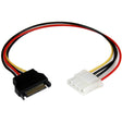 StarTech.com 12in SATA to LP4 Power Cable Adapter - F/M — LP4SATAFM12