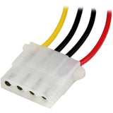 StarTech.com 12in LP4 Power Extension Cable - M/F — LP4POWEXT12