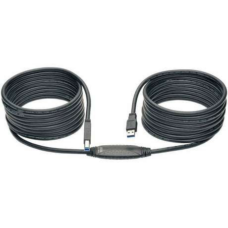 Eaton Tripp Lite Series USB 3.0 SuperSpeed Active Repeater Cable (A to B M/M), 25 ft. (7.62 m) — U328-025
