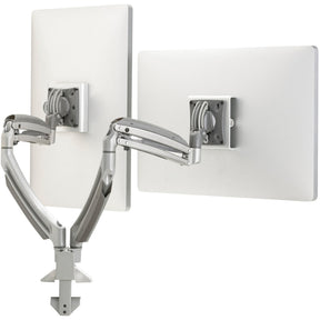 Chief Kontour Dual Arm Desk Mount - For Displays 10-32" - Silver — K1D220S