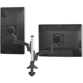 Chief Kontour Articulating Colum Dual Monitor Desk Mount - For Displays 10-32" - Black — K2C220B