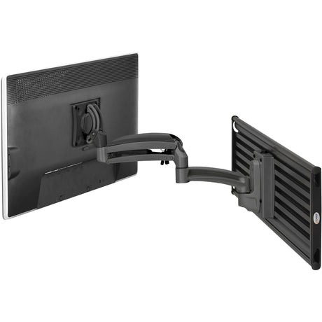 Chief Kontour Adjustable Single Slatwall Display Mount - For Displays 10-30" - Black — K1S120B