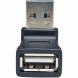 Tripp Lite by Eaton Universal Reversible USB 2.0 Adapter (Reversible A to Up Angle A M/F) — UR024-000-UP