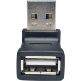 Tripp Lite by Eaton Universal Reversible USB 2.0 Adapter (Reversible A to Up Angle A M/F) — UR024-000-UP
