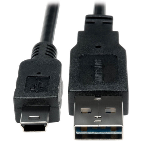 Eaton Tripp Lite Series Universal Reversible USB 2.0 Converter Adapter Cable (Reversible A to 5Pin Mini B M/M), 1 ft. (0.31 m) — UR030-001
