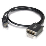 C2G 6ft DisplayPort to DVI Cable - DP to DVI Adapter Cable - M/M — 54329