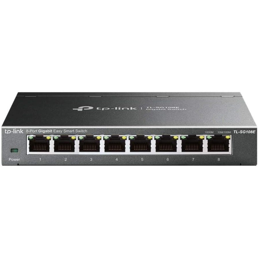TP-LINK TL-SG108E - 8-Port Gigabit Easy Smart Switch — TL-SG108E
