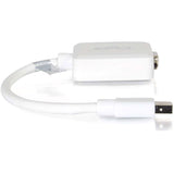 C2G Mini DisplayPort to VGA Adapter - M/F — 54316