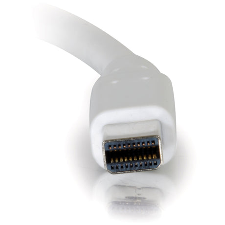 C2G 6ft Mini DisplayPort Extension Cable M/F - White — 54414
