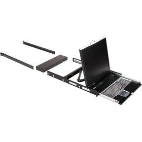 Black Box ServTray Complete, 19" , 8-Port KVM Switching Module, USB and PS/2 — KVT419A-8UV-R2