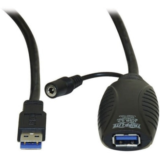 Eaton Tripp Lite Series USB 3.0 SuperSpeed Active Extension Repeater Cable (A M/F), 10M (32.8 ft.) — U330-10M