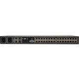 Eaton Tripp Lite Series NetCommander 32-Port Cat5 KVM over IP Switch - 2 Remote + 1 Local User, 16 USB Dongles, 1U Rack-Mount, TAA — B072-032-IP2-K