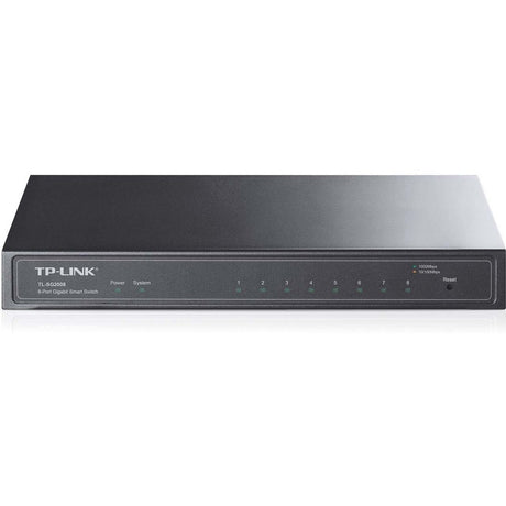 TP-LINK TL-SG2008 - 8-Port Gigabit Smart Managed Switch — SG2008