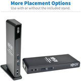 Eaton Tripp Lite Series USB 3.x (5Gbps) Laptop Dock - HDMI, DVI Video, Audio, USB, Ethernet — U342-DHG-402