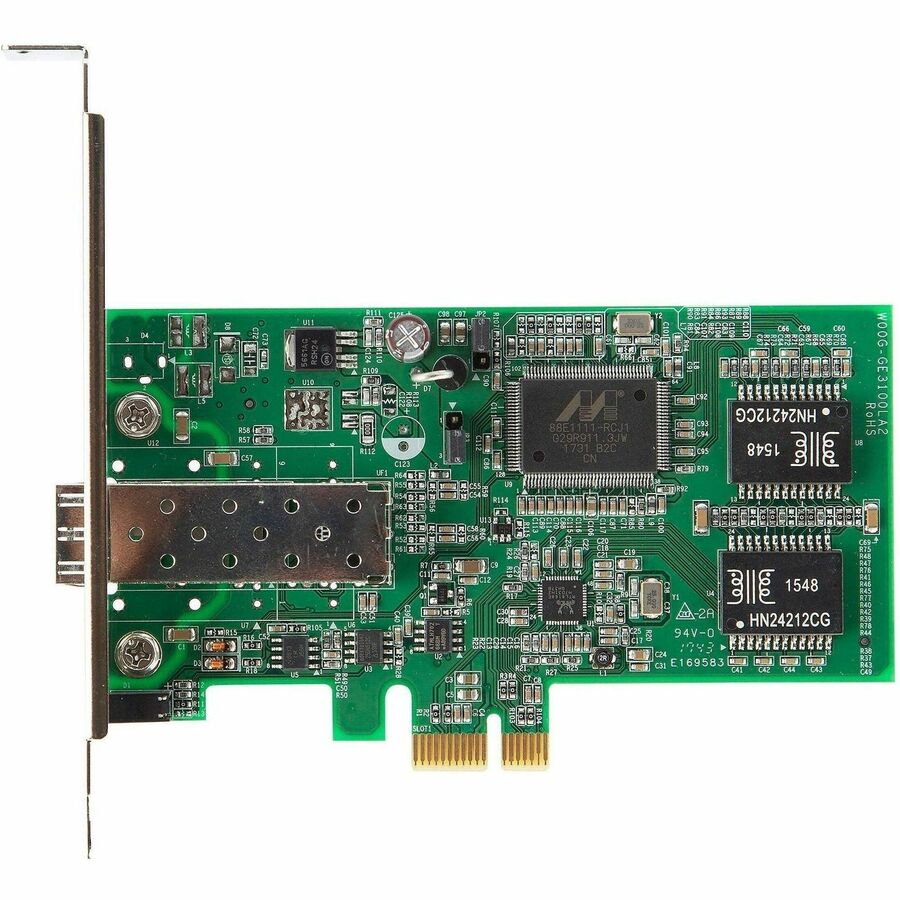 StarTech.com PCI Express Gigabit Ethernet Fiber Network Card w/ Open SFP - PCIe SFP Network Card Adapter NIC — PEX1000SFP2