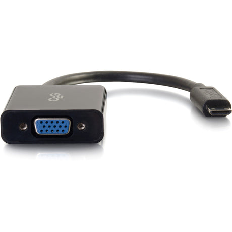 C2G Mini HDMI to VGA Adapter - Mini HDMI to VGA Converter - Male to Female — 41353
