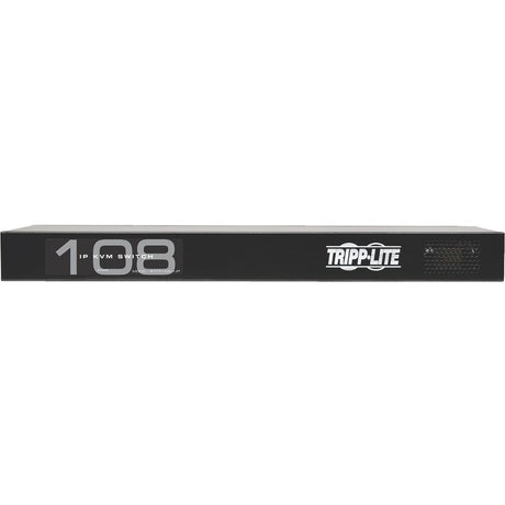 Tripp Lite by Eaton NetCommander 8-Port Cat5 KVM over IP Switch - 1 Remote + 1 Local User, 1U Rack-Mount — B072-008-1-IP