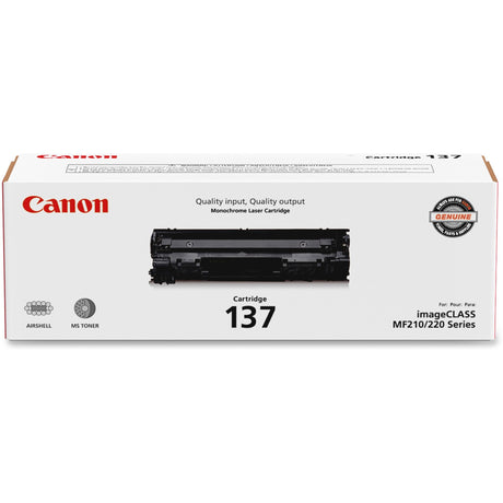 Canon 137 Original Toner Cartridge — 9435B001