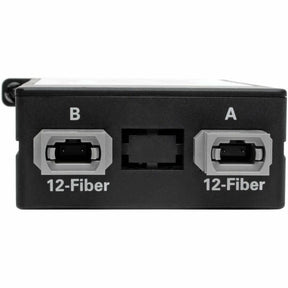 Eaton Tripp Lite Series 40 GB to 10 GB Breakout Cassette - (x2) 12-Fiber OM4 MTP/MPO ( Male with Pins ) to (x12) LC — N482-2M12-LC12