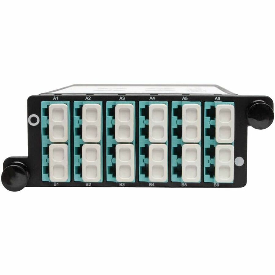 Eaton Tripp Lite Series 40 GB to 10 GB Breakout Cassette - (x2) 12-Fiber OM4 MTP/MPO ( Male with Pins ) to (x12) LC — N482-2M12-LC12