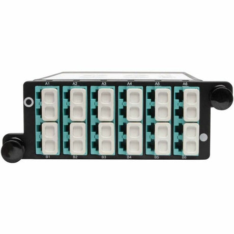 Eaton Tripp Lite Series 40 GB to 10 GB Breakout Cassette - (x2) 12-Fiber OM4 MTP/MPO ( Male with Pins ) to (x12) LC — N482-2M12-LC12