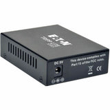 Eaton Tripp Lite Series 10/100/1000 LC Multimode Fiber to Ethernet Media Converter, 550M, 850nm — N785-001-LC-MM