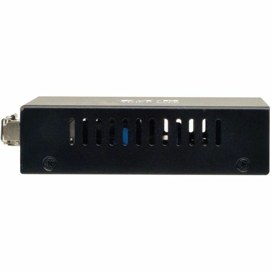Eaton Tripp Lite Series 10/100/1000 LC Multimode Fiber to Ethernet Media Converter, 550M, 850nm — N785-001-LC-MM