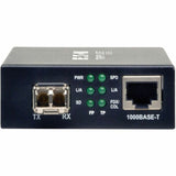 Eaton Tripp Lite Series 10/100/1000 LC Multimode Fiber to Ethernet Media Converter, 550M, 850nm — N785-001-LC-MM