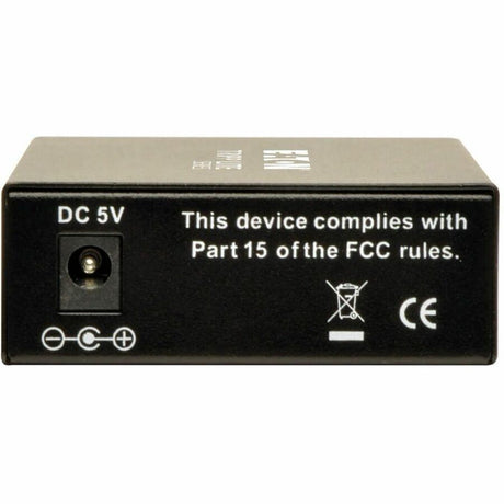 Eaton Tripp Lite Series 10/100/1000 LC Multimode Fiber to Ethernet Media Converter, 550M, 850nm — N785-001-LC-MM
