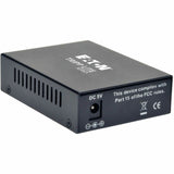 Tripp Lite by Eaton 10/100 UTP to Singlemode Fiber Media Converter RJ45 / SC 15km 1310nm — N784-001-SC-15