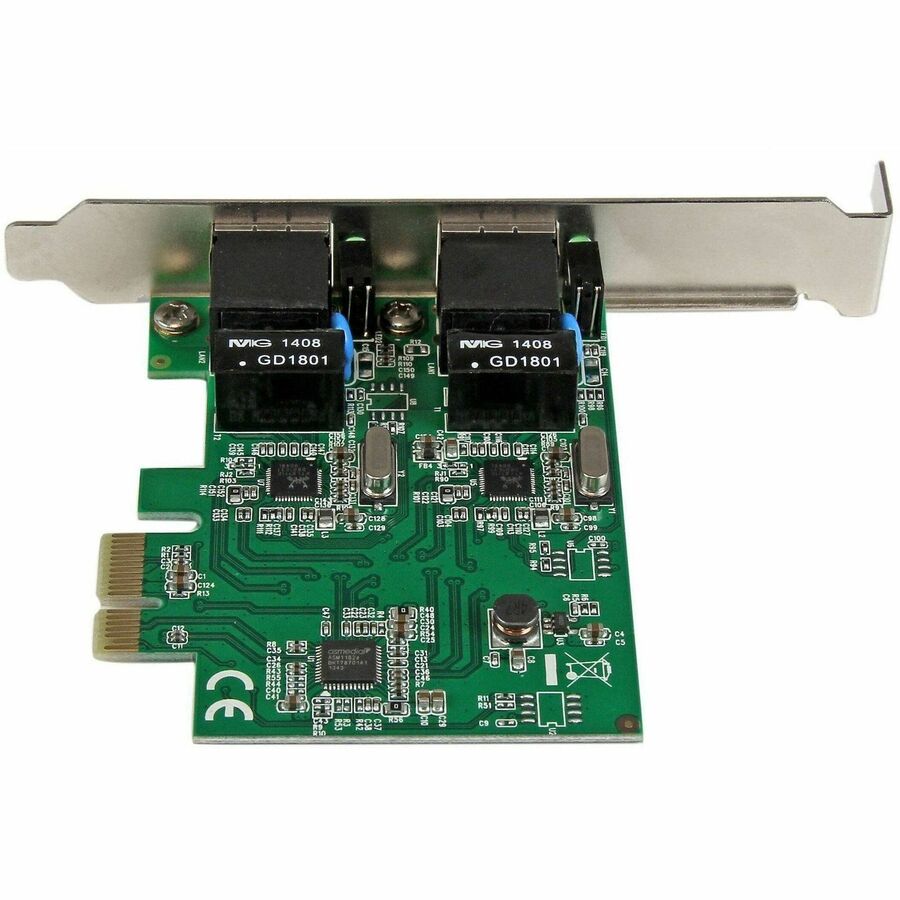 StarTech.com Dual Port Gigabit PCI Express Server Network Adapter Card - PCIe NIC — ST1000SPEXD4