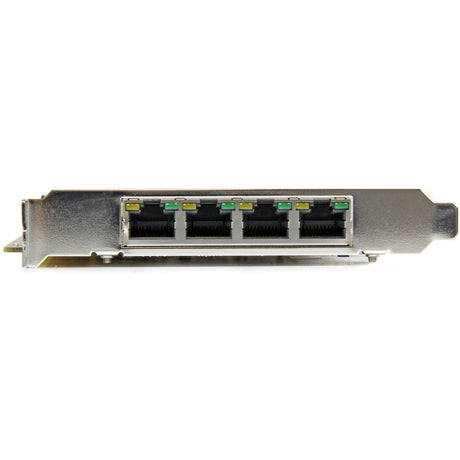 StarTech.com 4 Port Gigabit Power over Ethernet PCIe Network Card - PSE / PoE PCI Express NIC — ST4000PEXPSE